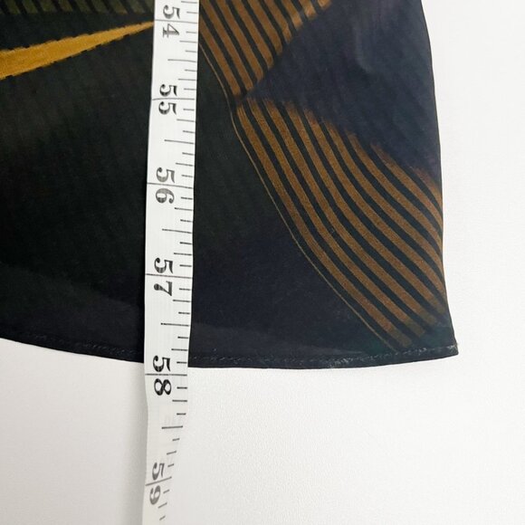 Zara Dress Women's M Multicolored Draped Limited Edition Knots Pleats Flowy Midi - Picture 11 of 14